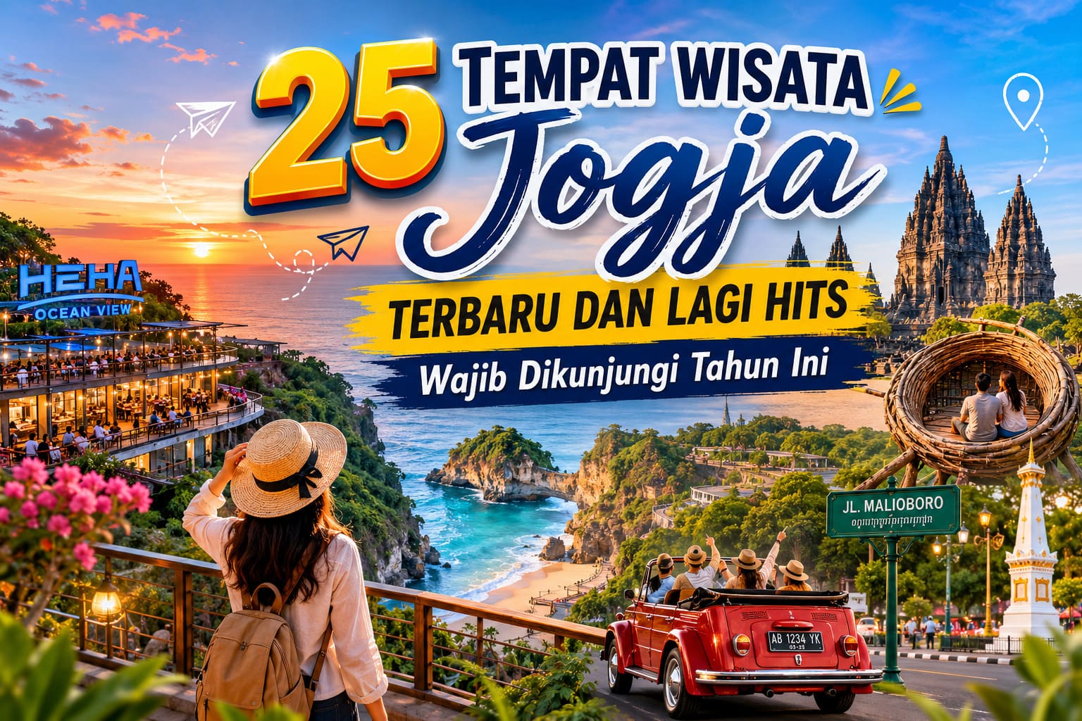 25 Tempat Wisata Jogja Terbaru yang Lagi Hits dan Wajib Dikunjungi Tahun Ini